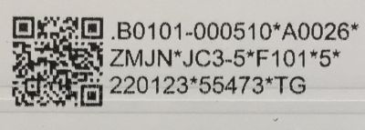 KIT DE LED'S PARA TV TCL ((4 PIEZAS)) / NUMERO DE PARTE TCL65LB22_3030F2.4D_V0.1_20211230 / B0101-000510*A0026* / ZMJN-JC3-5*F101*5* / 220123*55473*TG / PANEL ST6451D06-3 VER.2.1 / MODELOS 65S455 / 65S454 / 65RP630K - Imagen 3